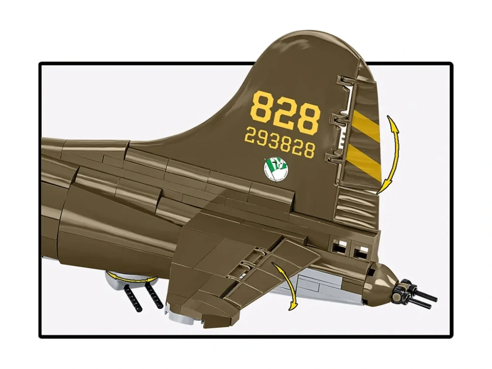 Cobi 5774 II WW Boeing B-29 Superfortress, 1:72, 1074 kostek