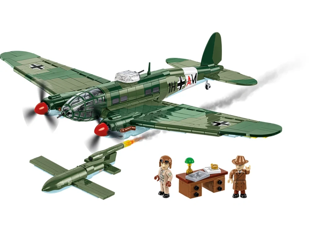 Cobi 5771 II WW Heinkel He 111 H-22 se střelou V1, 1:48, 927 k, 2 f, Executive edition