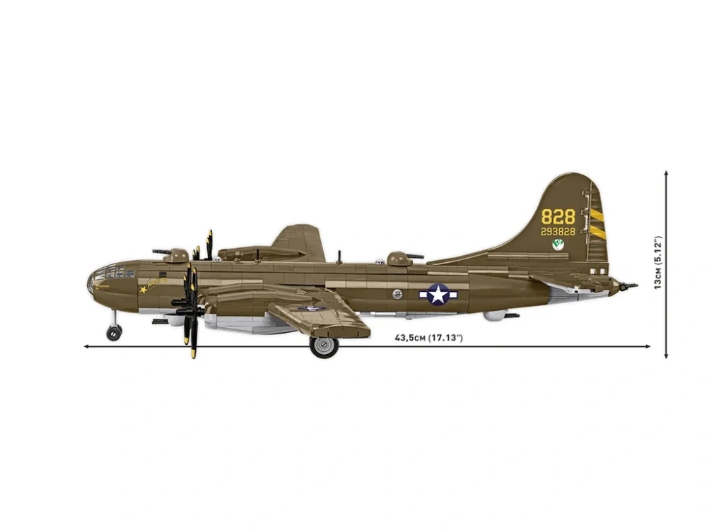 Cobi 5774 II WW Boeing B-29 Superfortress, 1:72, 1074 kostek