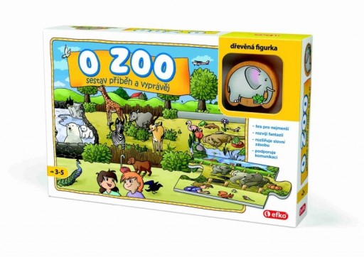 Efko Hra O ZOO, skládej a vyprávěj příběhy