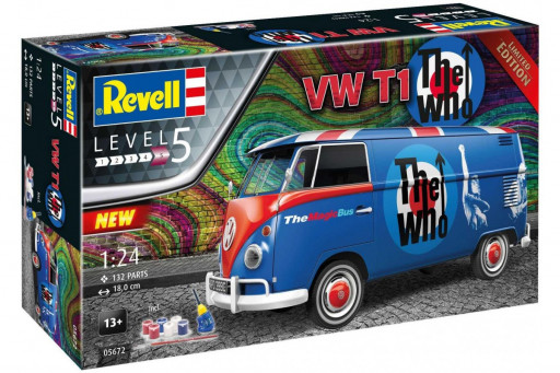 Revell GiftSet auto 05672 - VW T1 The Who (1:24)