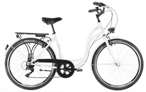 Kenzel Městské kolo Dream Royal 6spd 26" 2026 bílé