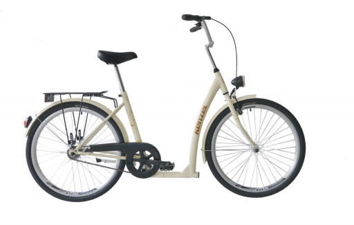 Jízdní kolo pro seniory Kenzel Sit n’go Ceremony 1spd 26" 2026 béžovo-hnědé