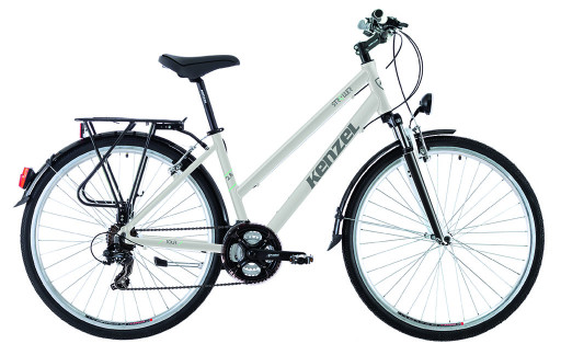 Kenzel Dámské trekové kolo Stroller TR woman 2026 bílo-šedé (rám. 48)