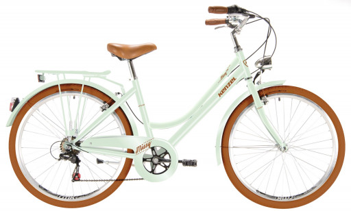 Kenzel jízdní kolo Missy Royal 6spd 26" 2026 pistáciově-hnědé