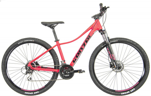 Kenzel Q KJU 100 woman Horské dámské kolo 29" růžovo-černé (rám 18")