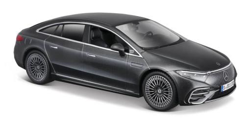 Maisto Mercedes-Benz EQS, metal šedá 1:24
