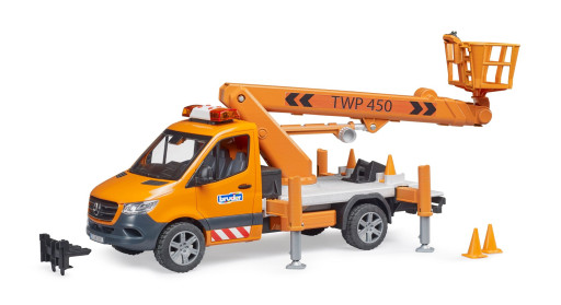 Bruder 2679 MB Sprinter s vysokozdvižnou pracovní plošinou
