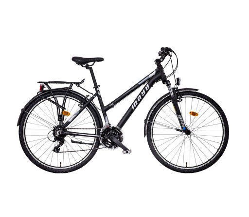 Mayo XR Tour Lite Trek Flat Dámské trekové kolo, černo-šedé