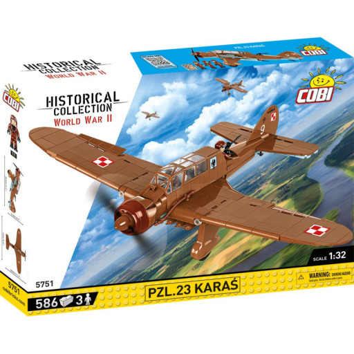Cobi 5751 Pzl. 23 Karas, 1:32, 586 kostek