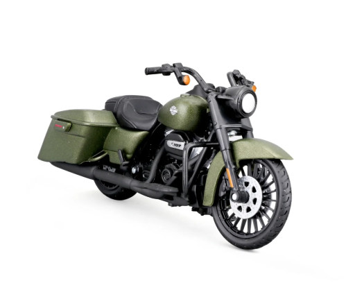 Maisto Harley Davidson 2022 Road King Special, zelená, 1:18