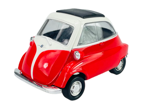 Welly BMW Isetta, červená 1:34