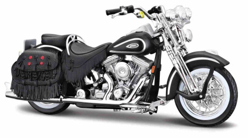 Maisto Harley Davidson FLSTS Heritage Softail Springer (1999), černá, blister box,1:18