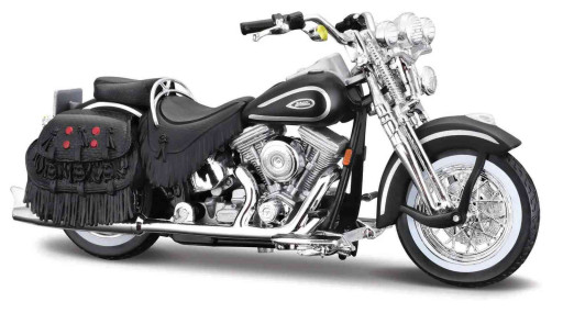 Maisto Harley Davidson FLSTS Heritage Softail Springer (1999), černá, 1:18