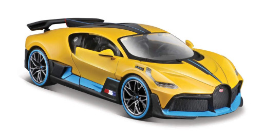 Maisto Bugatti Divo, žlutá 1:24
