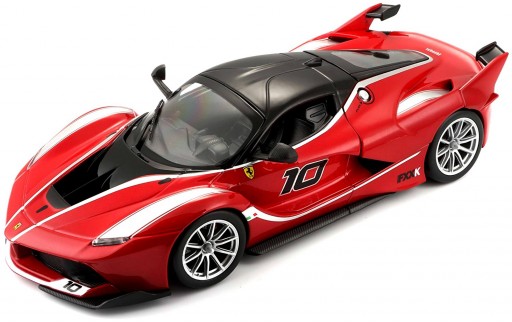 Bburago Ferrari Racing FXX K Metalic Red 1:24