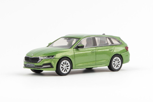Abrex Škoda Octavia IV Combi (2020) Zelená Májová Metalíza 1:43