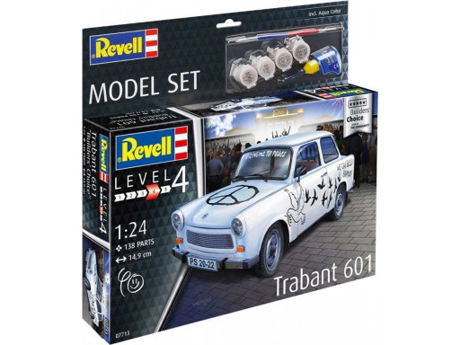 Revell Plastic ModelKit auto 07713 Trabant 601S Builder's Choice (1:24)