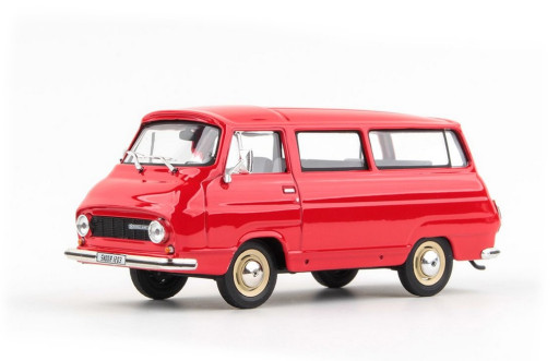 Abrex Škoda 1203 (1974) Červená Světlá 1:43