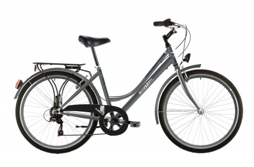Kenzel Jízdní kolo Boulevard Royal 6spd 26" 2026 ocelově modro-šedá