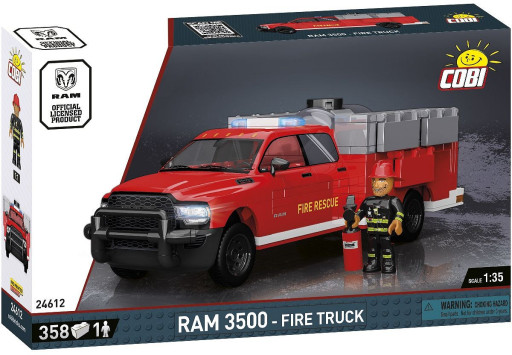 Cobi 24612 RAM 3500 Hasiči, 1:35, 358 kostek
