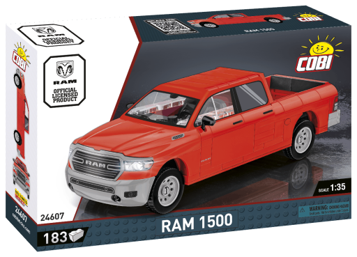 Cobi 24607 RAM 1500 červený, 1:35, 183 kostek