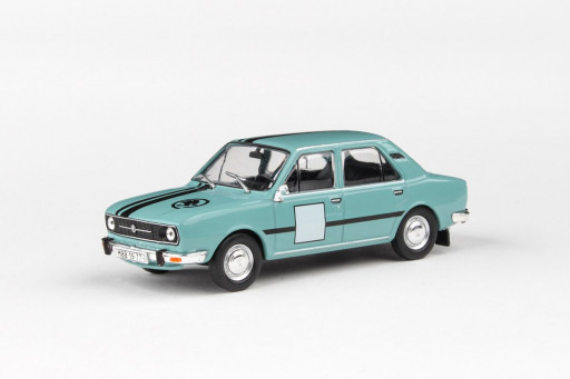 Abrex Škoda 105L (1977) Šedomodrá Narozeninová Užovka 1:43