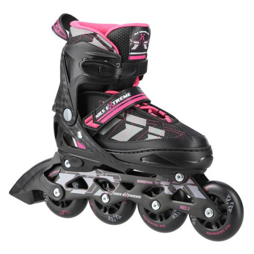 Nils Extreme NA11002 A Kolečkové brusle vel.L (39-42) růžové