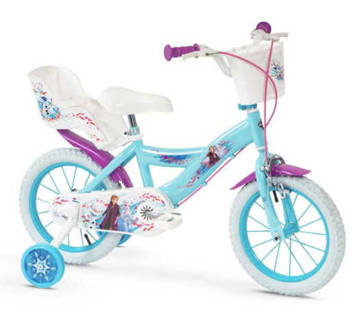 Dětské kolo Huffy Frozen - Ledové království, modré 14"