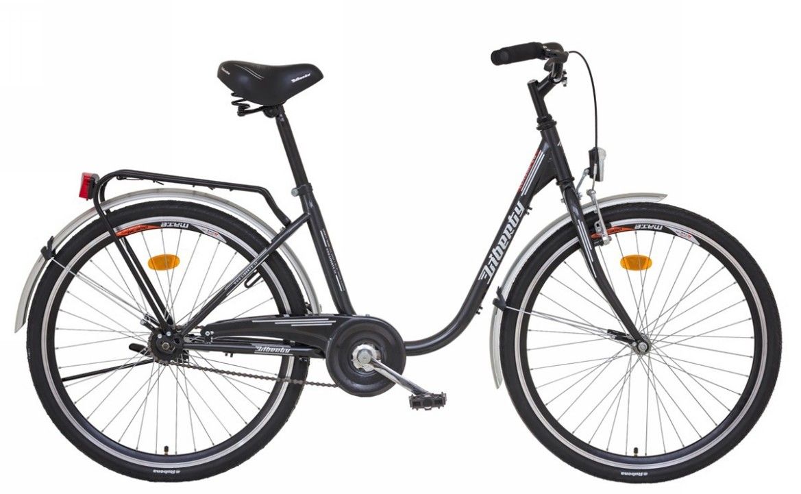 LIBERTY Městské jízdní kolo CLASSIC 1spd. 26" 2026 antracitové