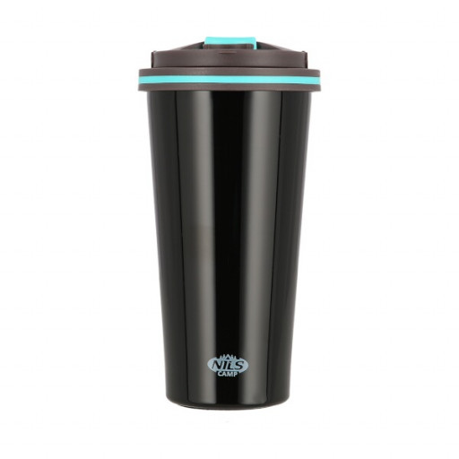 Termohrnek NILS Camp NCB18 černý, 500 ml.