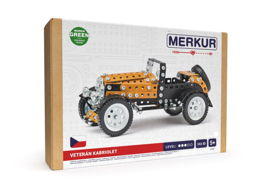 Merkur Veterán Aero, 382 dílků