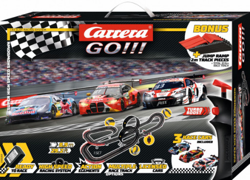 Autodráha Carrera GO 62611 DTM Super Racer. 3 autíčka