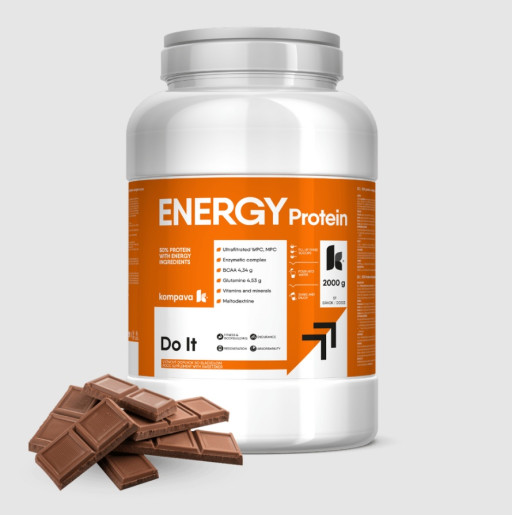 Kompava ENERGY Protein, čokoláda, 2000g