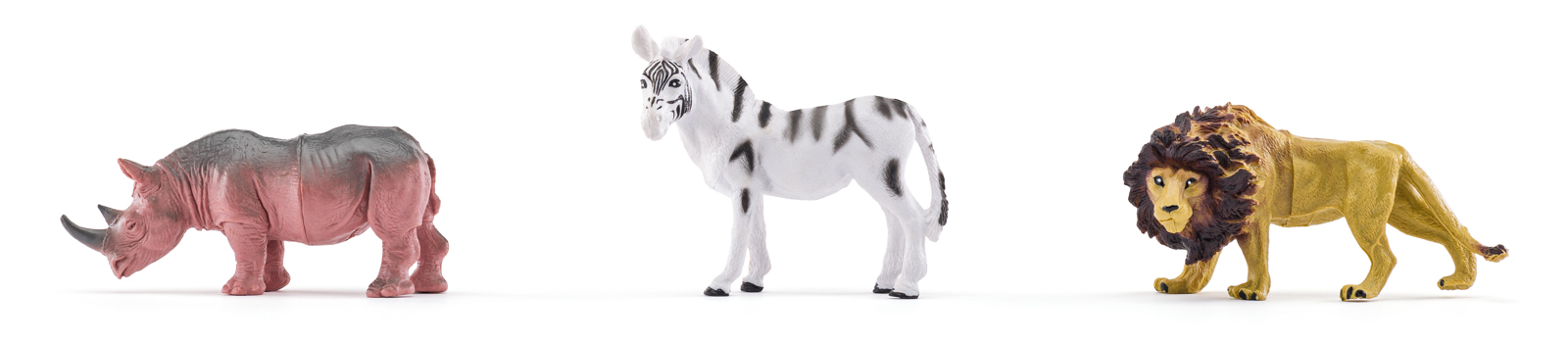 Zvířátka figurky sada v MEGA tubě - Safari