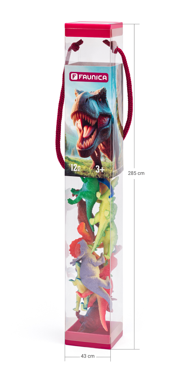 Zvířátka figurky v tubě - Dinosauři