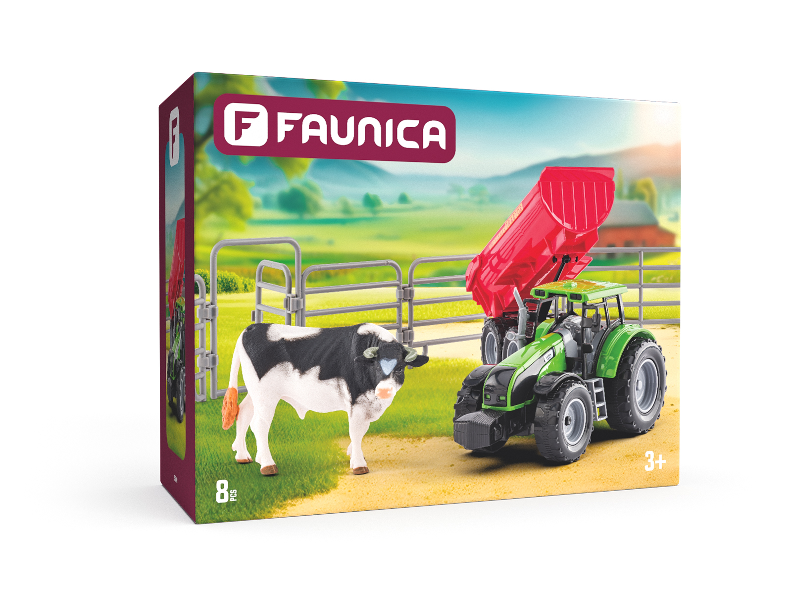 Traktor s býkem