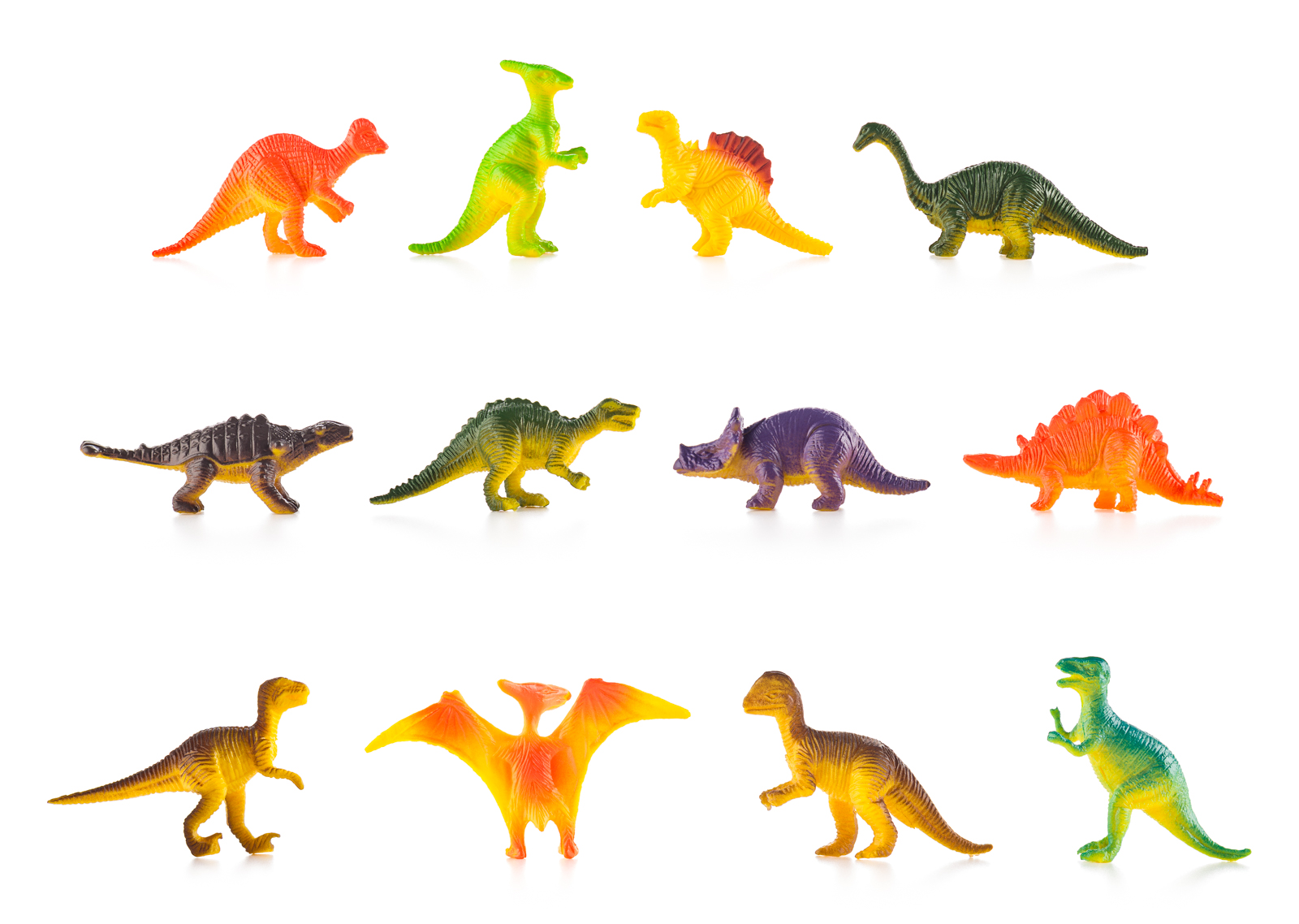 Dinosauří hlava s figurkami DINO