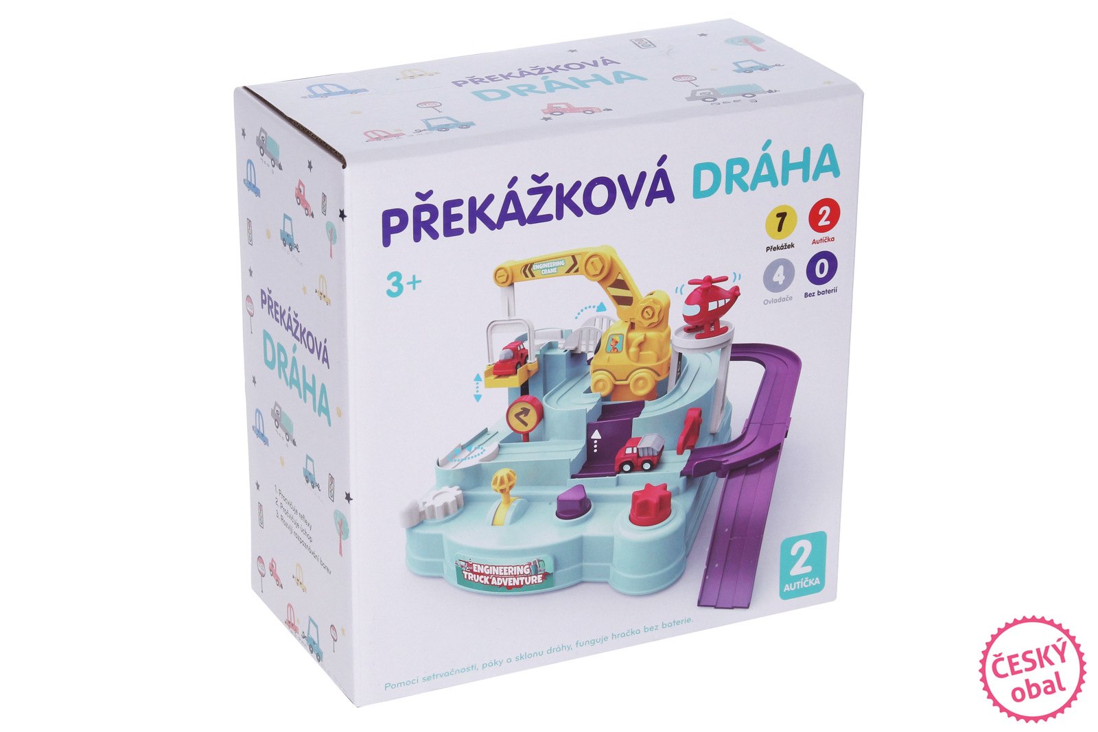 Překážková dráha 24 x 24 x 17 cm - Český obal