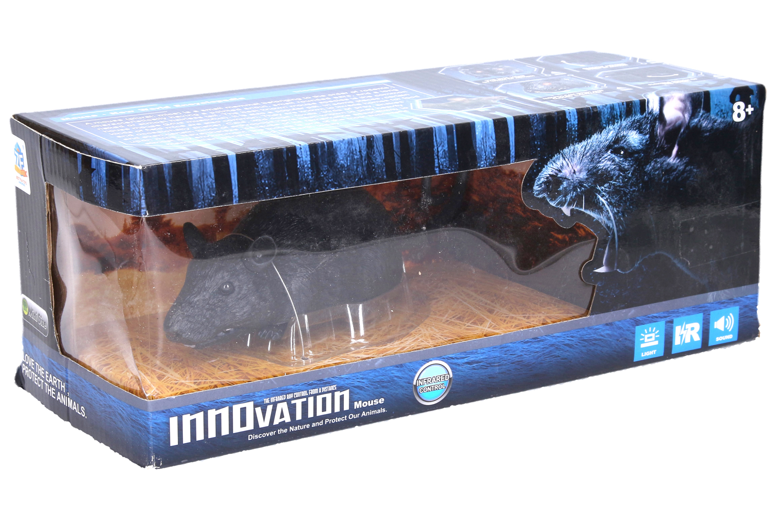 Krysa RC na dálkové ovládání 22 cm