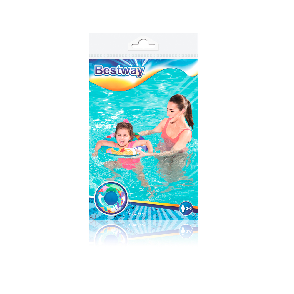 Nafukovací kruh, průměr 51 cm, assort