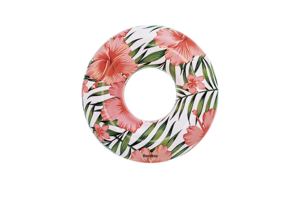 Nafukovací kruh - Tropical, palmy, 2 druhy, průměr 119cm