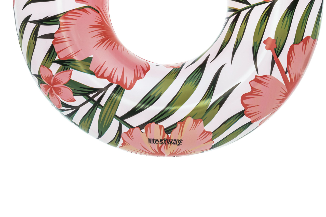 Nafukovací kruh - Tropical, palmy, 2 druhy, průměr 119cm