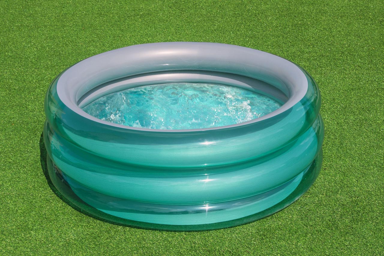 Nafukovací bazének Big Metallic, průměr 1,5m, výška 53cm