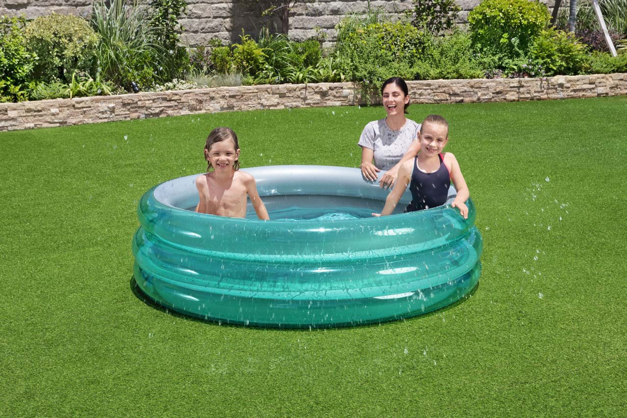 Nafukovací bazének Big Metallic, průměr 1,7m, výška 53cm