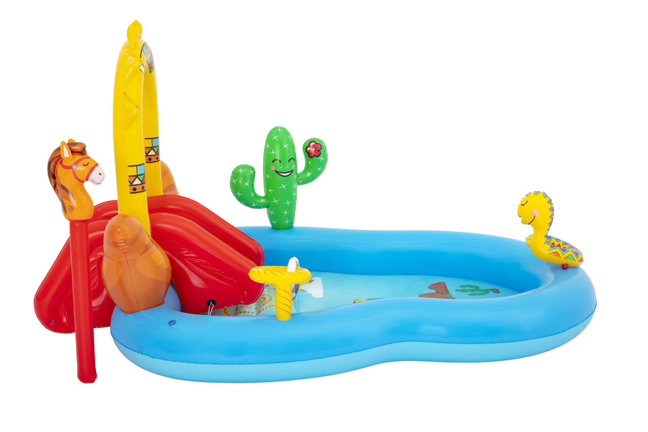 Nafukovací vodní hrací centrum Wild West, 2,64m x 1,88m x 1,40m