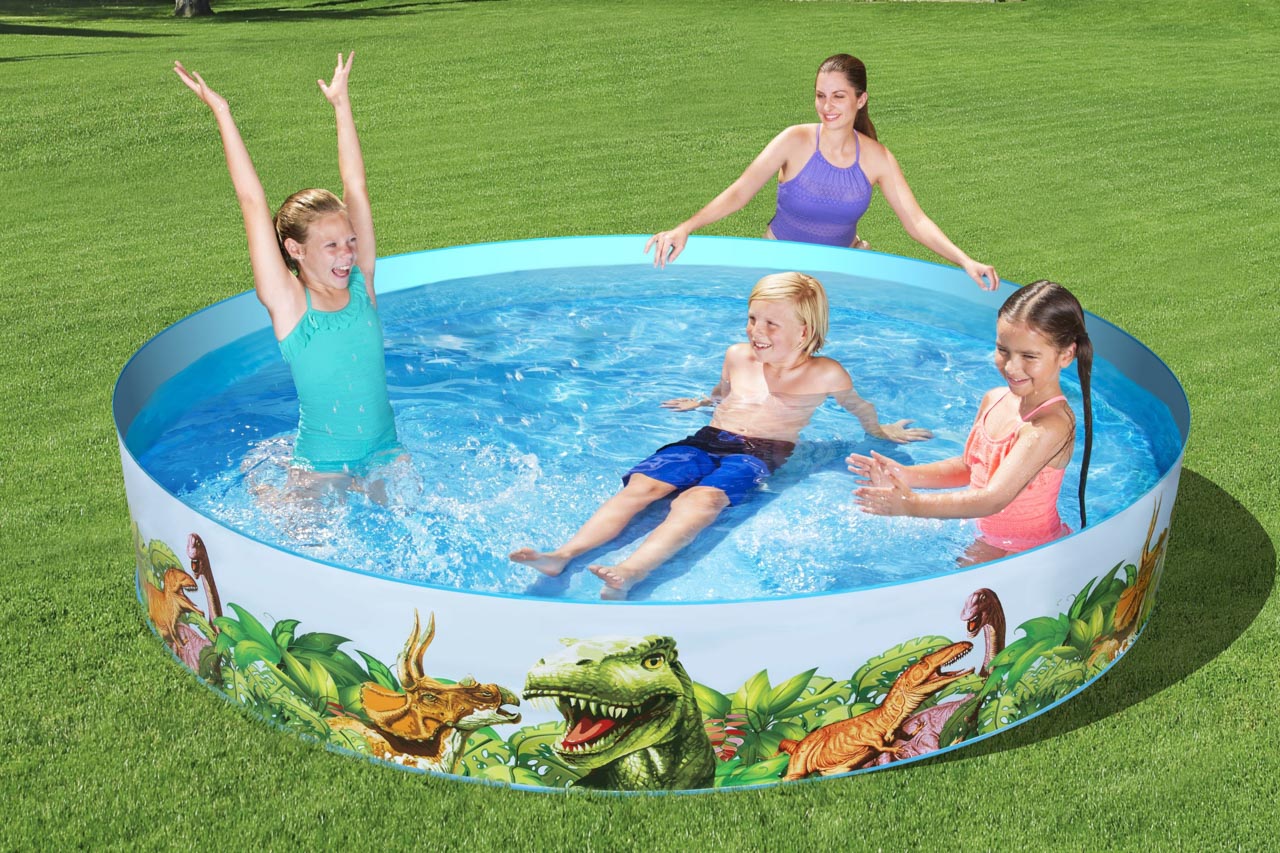 Bazének Dinosaur Fill'N Fun, průměr 2,44m, výška 46cm