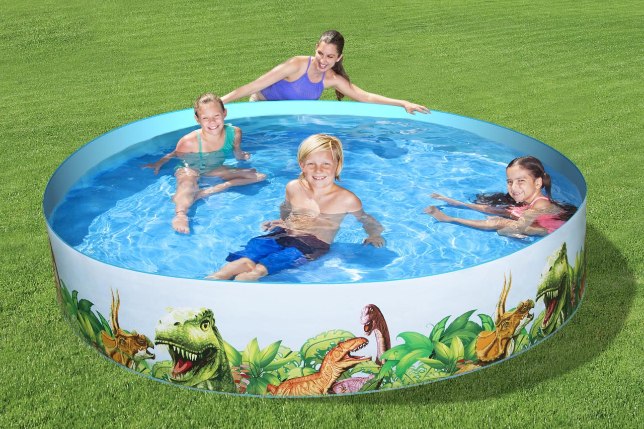 Bazének Dinosaur Fill'N Fun, průměr 2,44m, výška 46cm