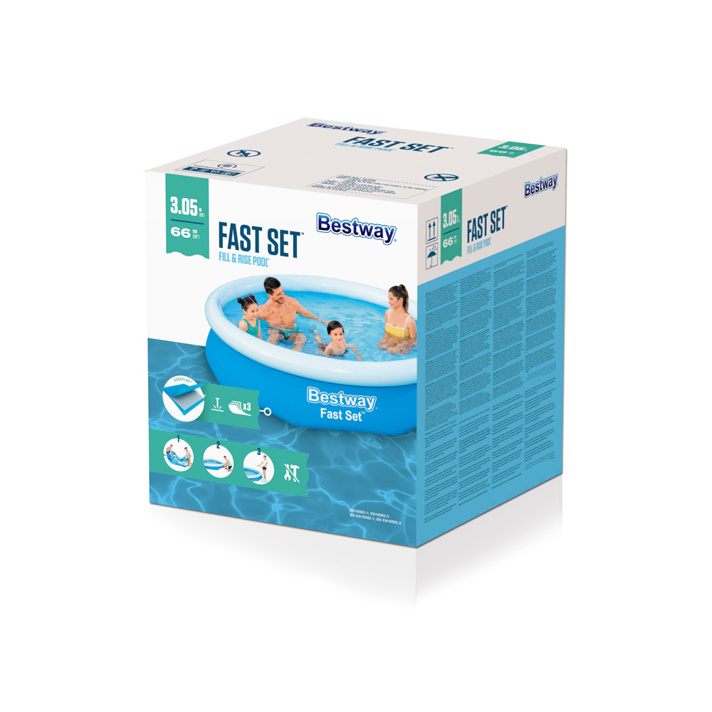 Nafukovací bazén Fast Set, 3,05m x 66cm