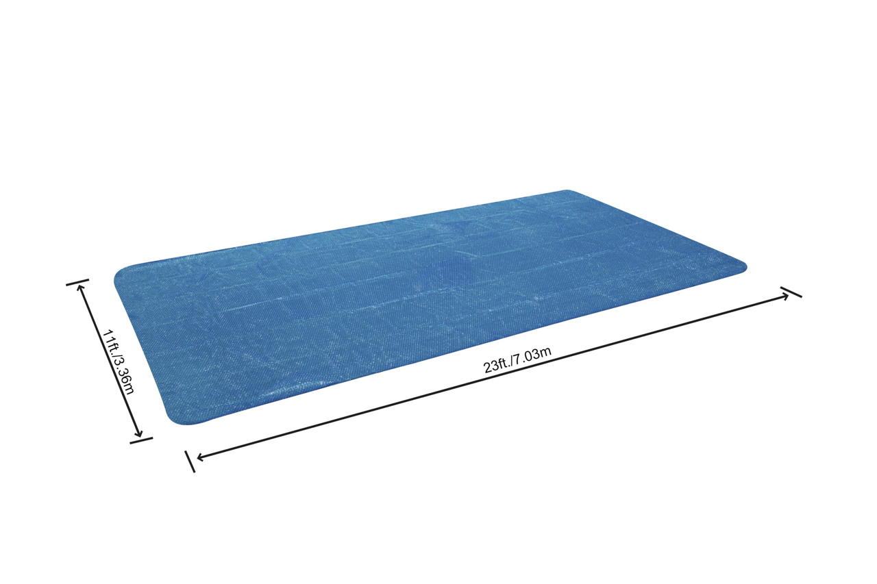 Solární plachta na bazén 7,03m x 3,36m Flowclear
